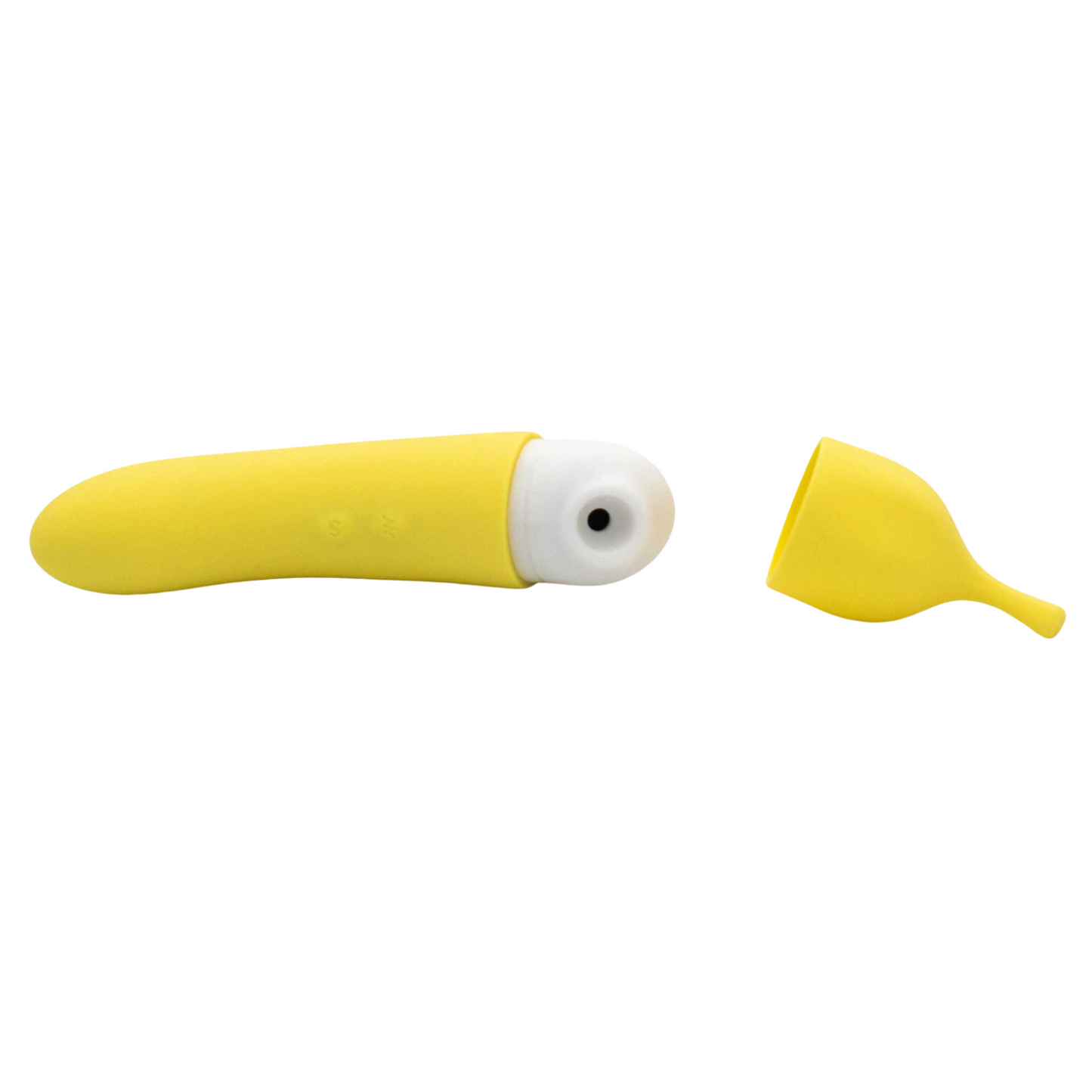 Banana Cream Air Pulse and G-Spot Vibrator - Yellow