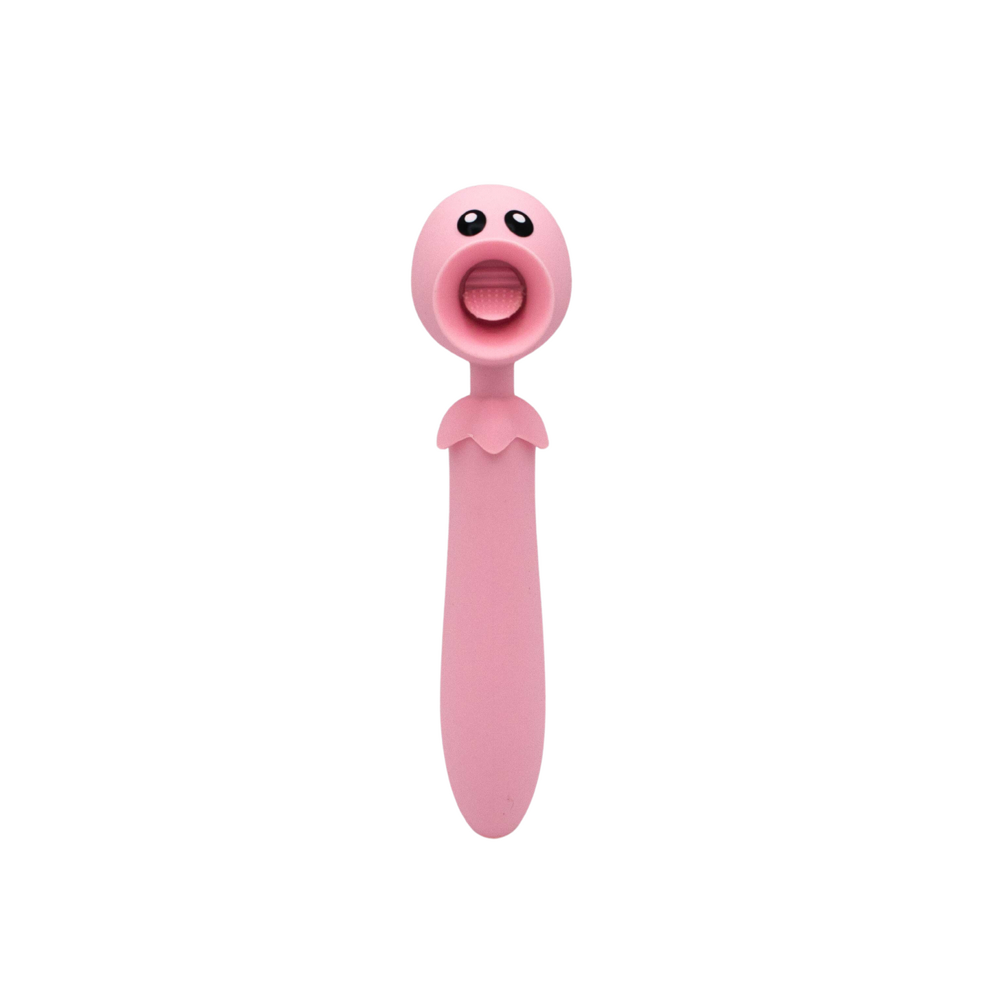 Lick n' Stick Clit Flicker and G-Spot Vibrator - Pink