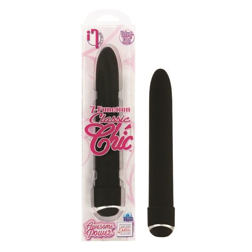 7 Function Classic Chic 6 Inches Vibe - Black SE0499403