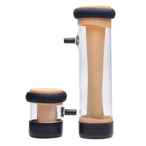 Love Botz the Milker Duel Cylinder Deluxe Stroking Machine LB-AE371