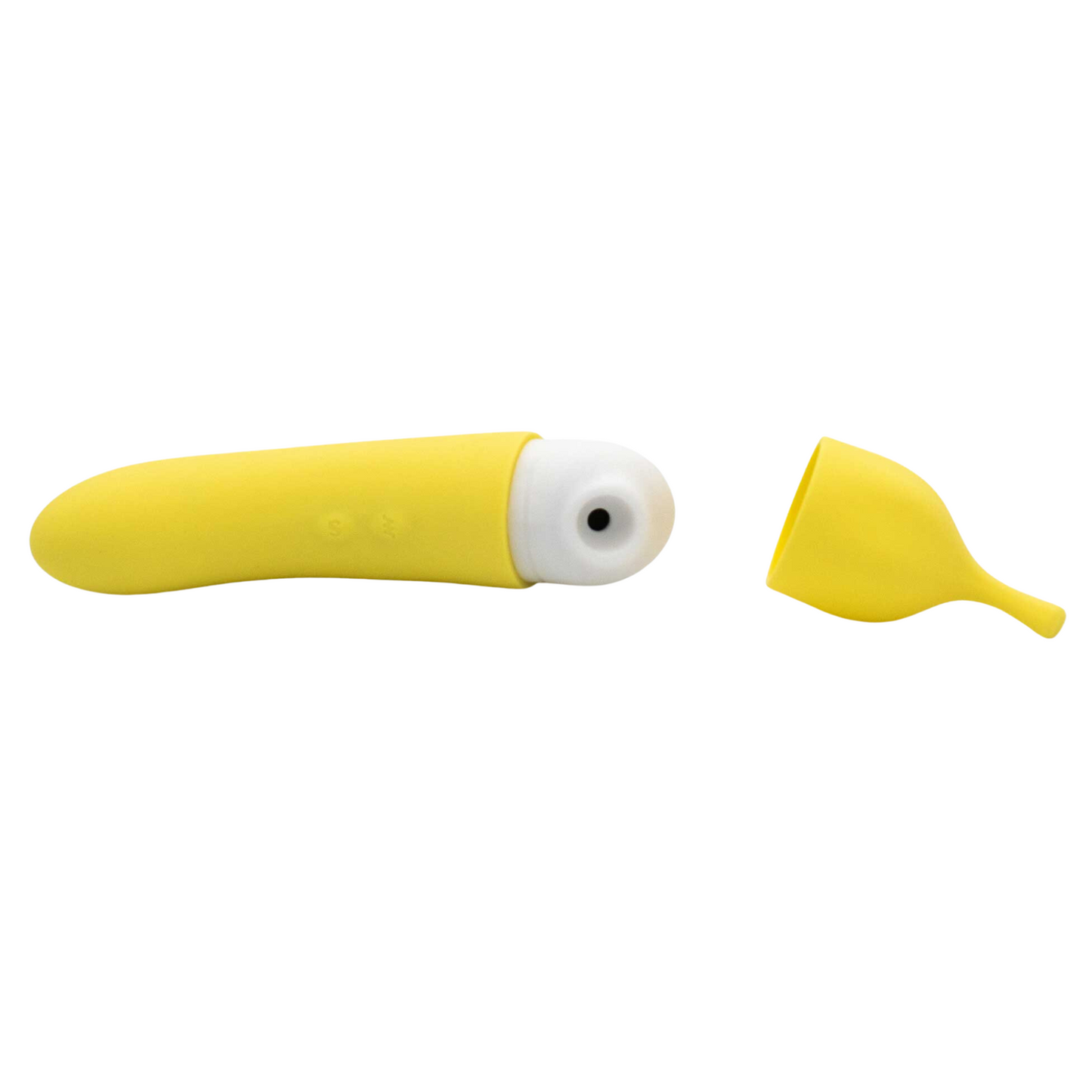 Banana Cream Air Pulse and G-Spot Vibrator -  Yellow