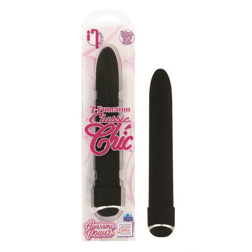 7 Function Classic Chic  6 Inches Vibe - Black SE0499403