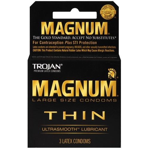 Trojan Magnum Thin - 3 Pack TJ64603