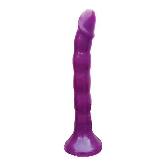 Wet Dreams Skinny Me Strap-on - Purple HTP3047