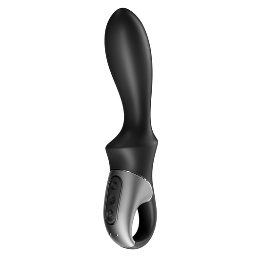 Heat Climax Anal Vibrator - Black SAT-4001661