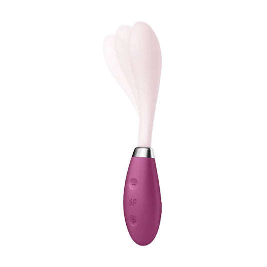 Satisfyer G-Spot Flex 3 - Multi Vibrator - Red SAT-J2018-297-2