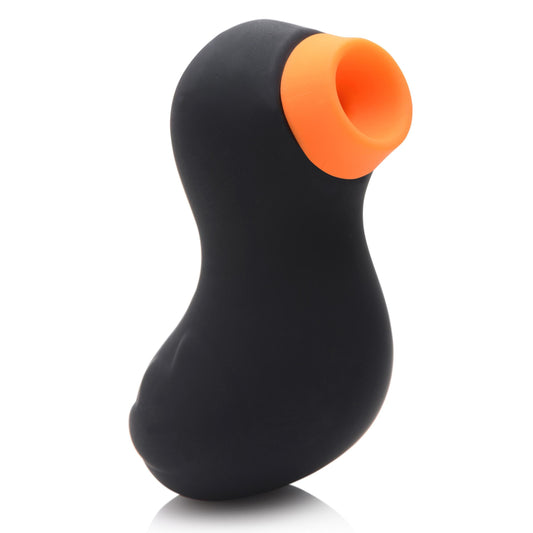 Sucky Ducky Silicone Clitoral Stimulator - Black INM-AG685BLK