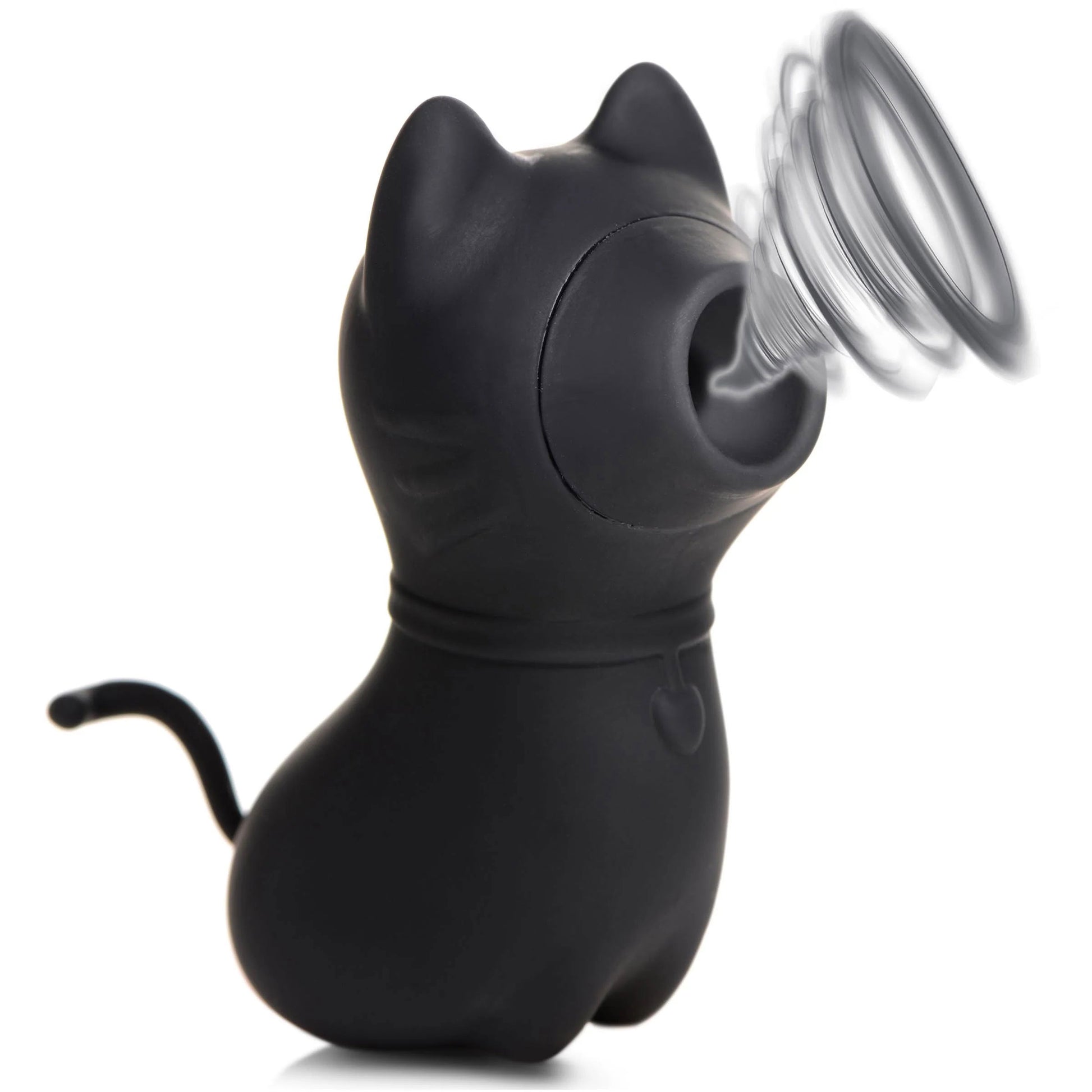 Sucky Kitty 7x Clitoral Stimulator - Black INM-AG960-BLK