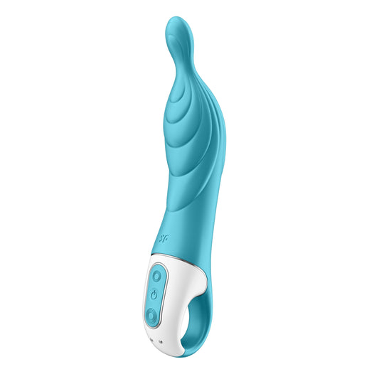 A-Mazing 2 a-Spot Vibrator - Turquoise Turquoise SAT-J2018-213-1